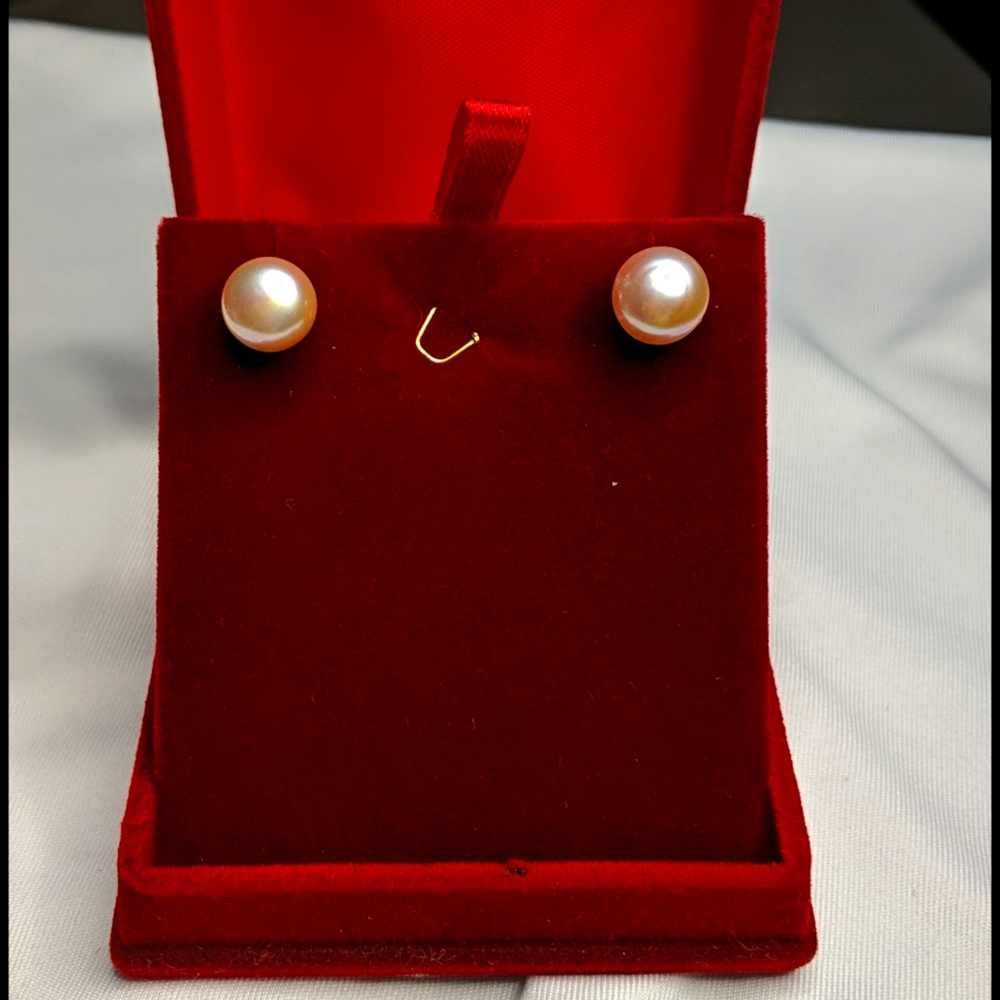❗️ Authentic Fresh Water Pearl Earrings